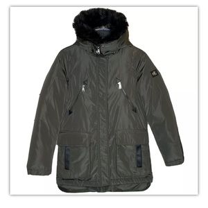 Lauren Womens Two Pocket Puffer Jacket XS NWT